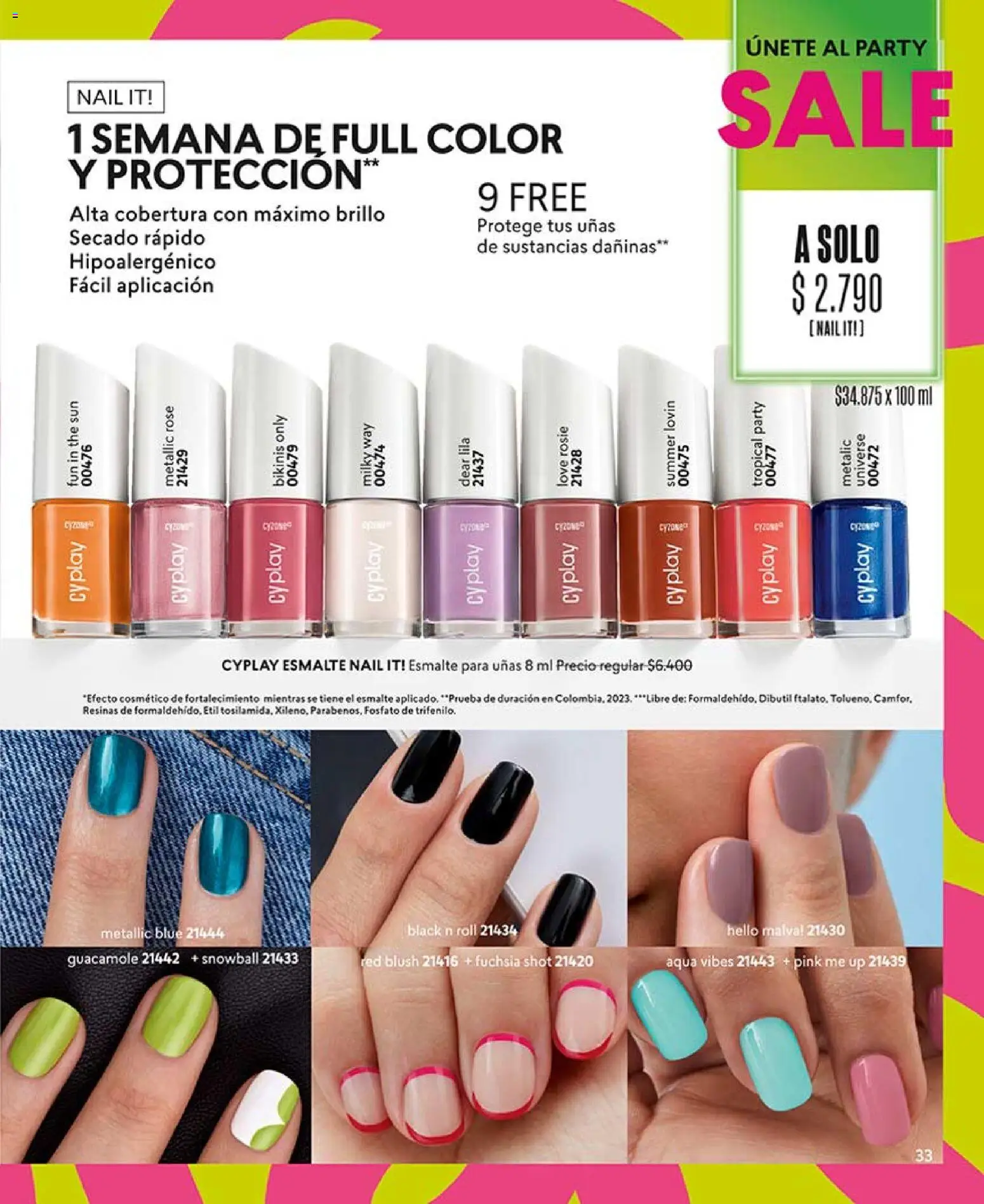 Catálogo CyZone Campaña 11 │ válido desde el 14.06.2026 | Página: 45 | Productos: Brillo