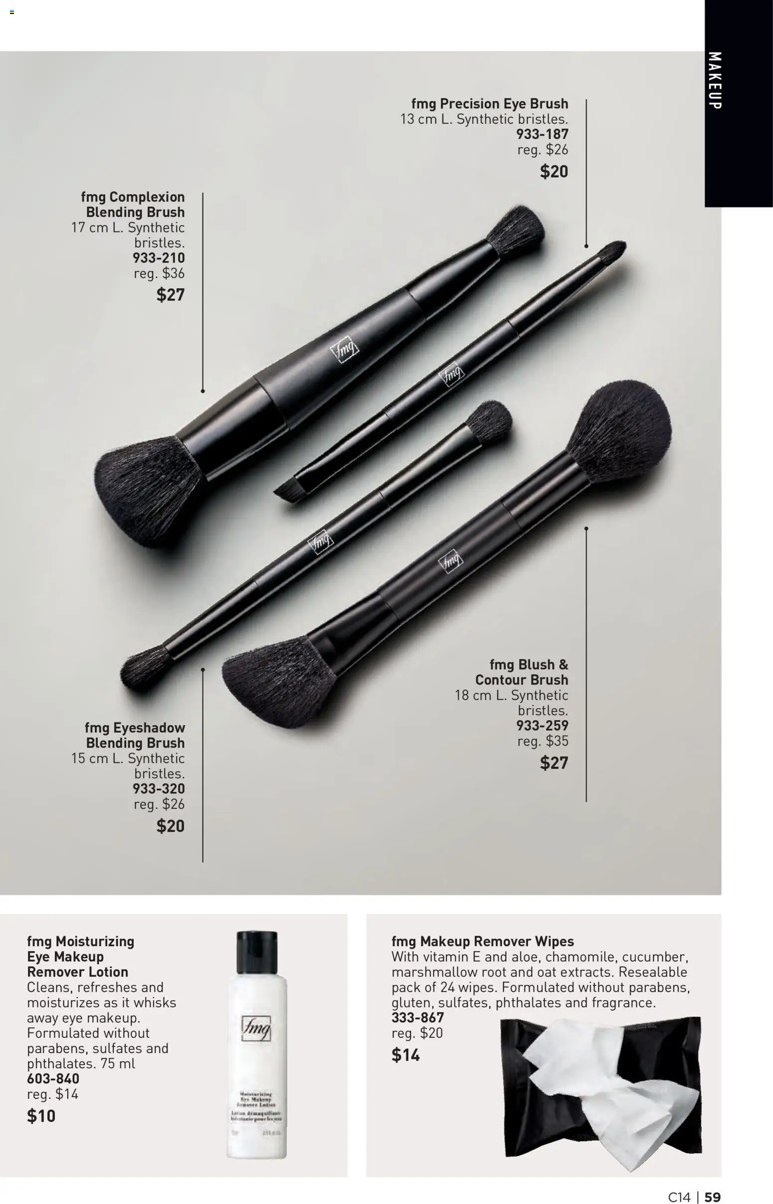 Avon flyer valid from Jul 2, 2026 | Page: 59 | Products: Blush, Brush, Makeup remover