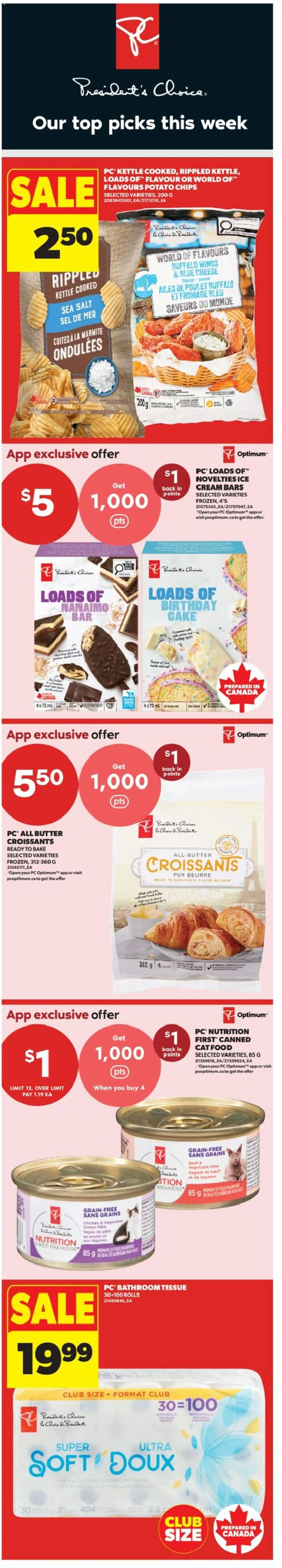 Real Canadian Superstore flyer valid from Jul 9, 2026 | Page: 5 | Products: Cream, Kettle, Cheese, Chicken