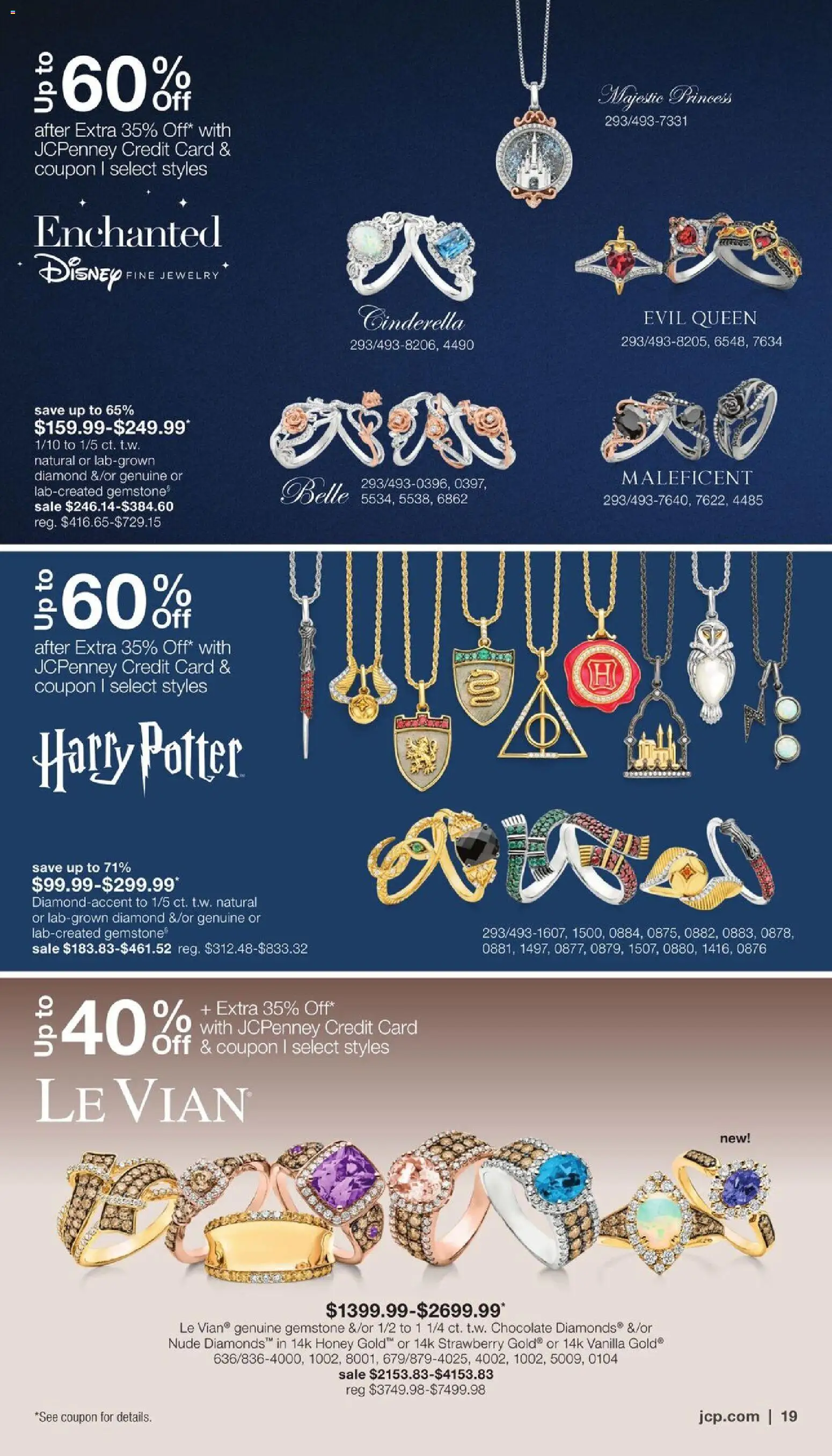 JCPenney Our Biggest Jewelry Sale of the Season - valid from 09/28/2026 | Page: 18 | Products: Honey, Chocolate, Vanilla