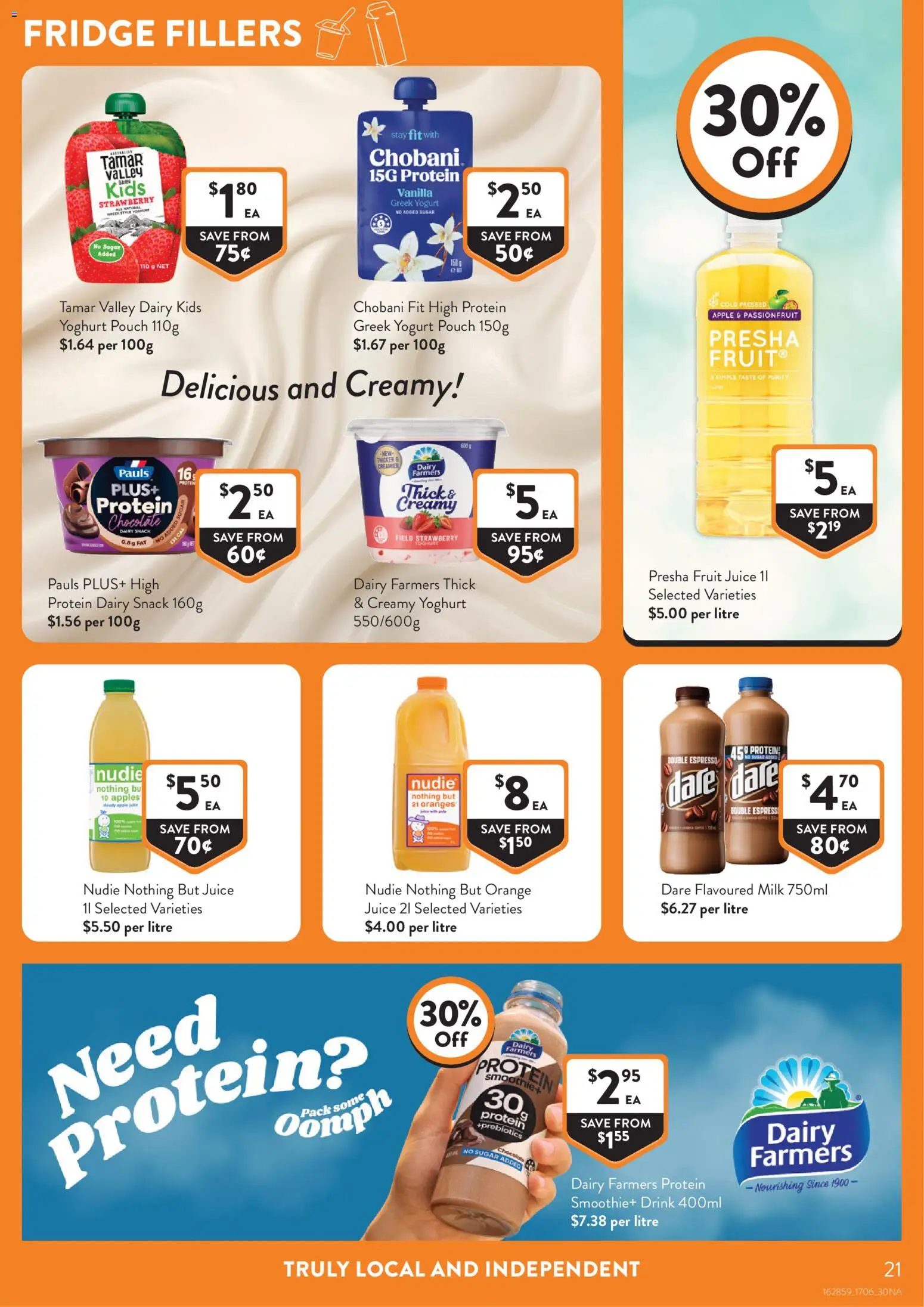 Foodworks catalogue - valid from 17.06.2026 | Page: 21 | Products: Chocolate, Apples, Oranges, Passionfruit
