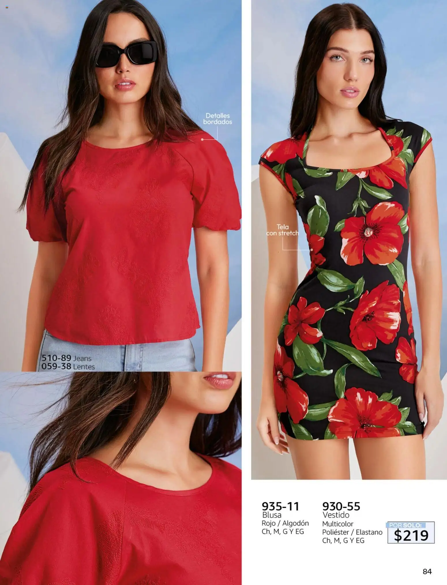 Nuevas ofertas de Cklass válidas en toda la República Mexicana desde el 02.01.2026. ¡Encuentra las mejores ofertas en Cklass catálogo Primavera! | Página: 87 | Productos: Blusa, Lentes, Algodón, Vestido