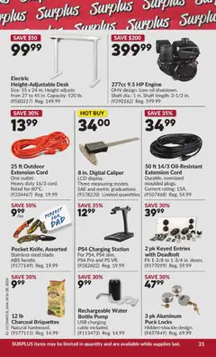 Preview of Princess Auto weekly flyer - 2 Week Sale! from shop Princess Auto valid from 16.06.2026 | Page: 35 | Products: Cable