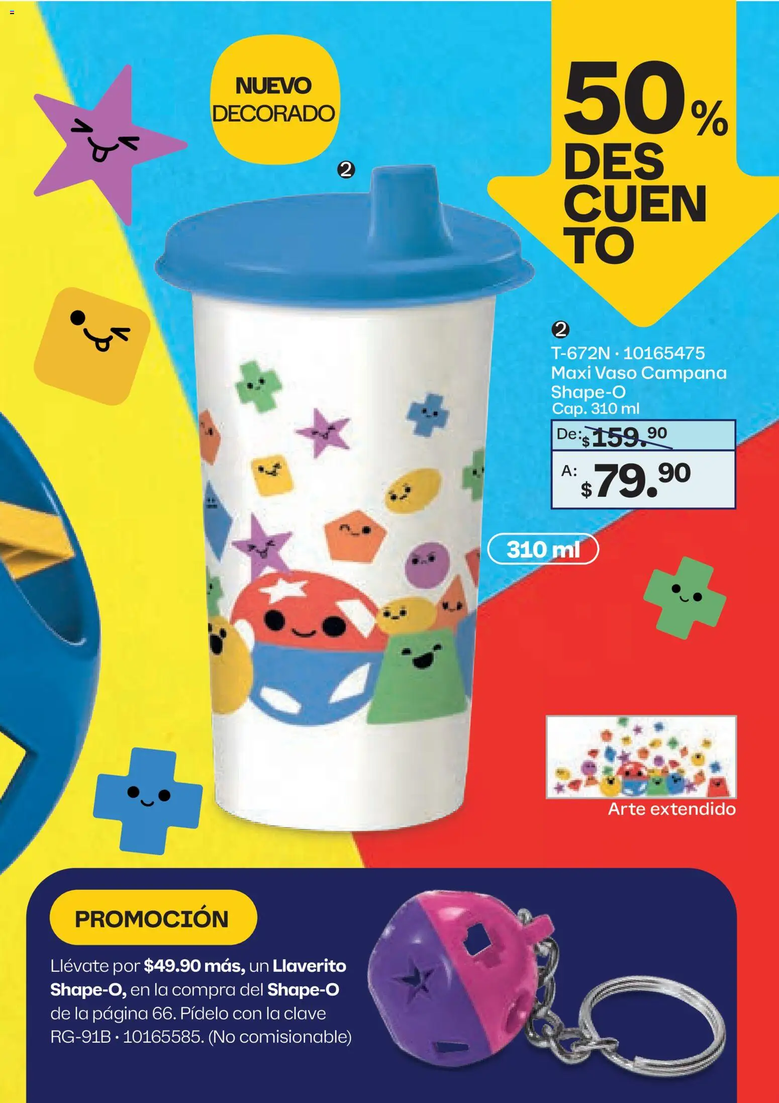 Nuevas ofertas de Tupperware válidas en toda la República Mexicana desde el 23.03.2026. ¡Encuentra las mejores ofertas en Tupperware catálogo! | Página: 67 | Productos: Campana