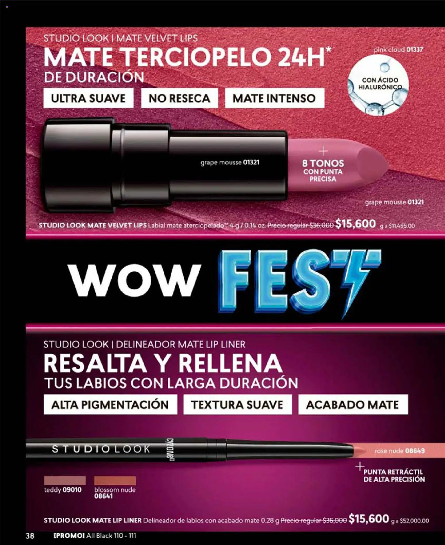 CyZone revista - valida desde el 19.05.2026 | Página: 38 | Productos: Delineador, Mousse
