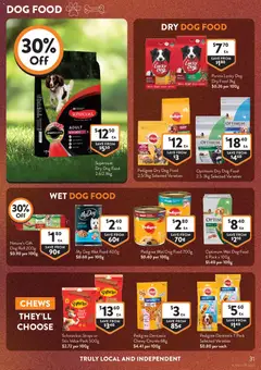 Preview of Foodworks catalogue  - valid from 20.05.2026 | Page: 31 | Products: Chicken, Beef, Dog food