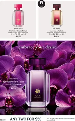 Preview of Avon Brochure Campaign from shop Avon valid from Jul 2, 2026 | Page: 66 | Products: Eau de toilette, Toilette