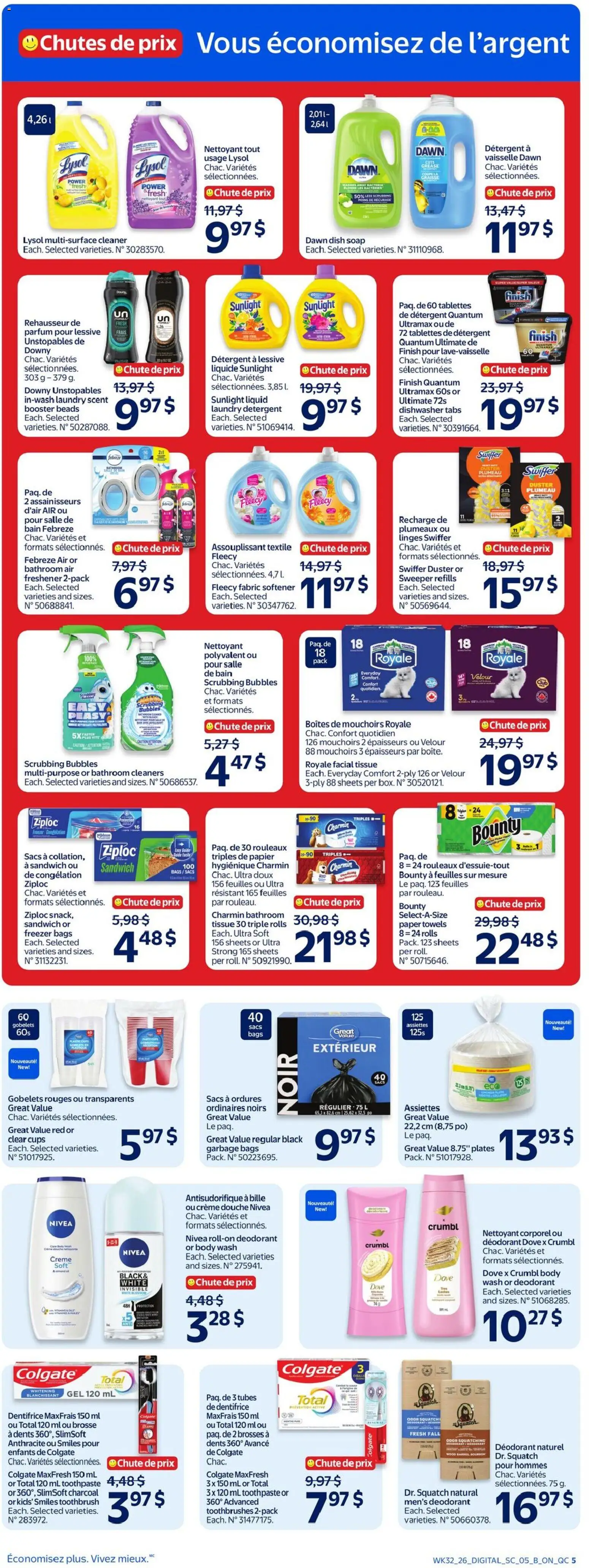 Walmart flyer valid from Sep 3, 2026 | Page: 9