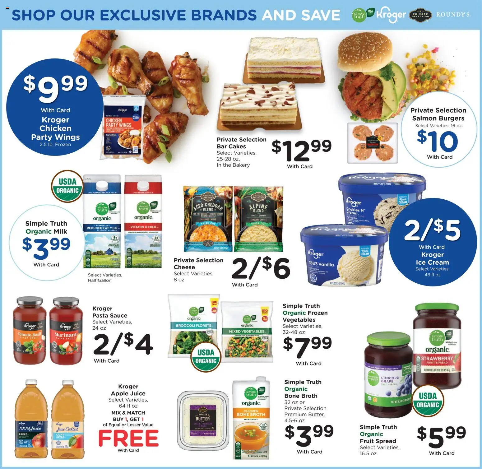 Mariano's Weekly Ad - valid from 08/19/2026 | Page: 9 | Products: Bakery, Cream, Sauce, Salt