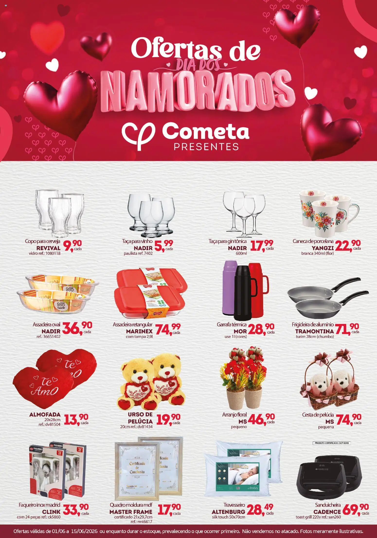 Cometa Supermercados Folheto - válido de 01.06.2026 | Página: 1