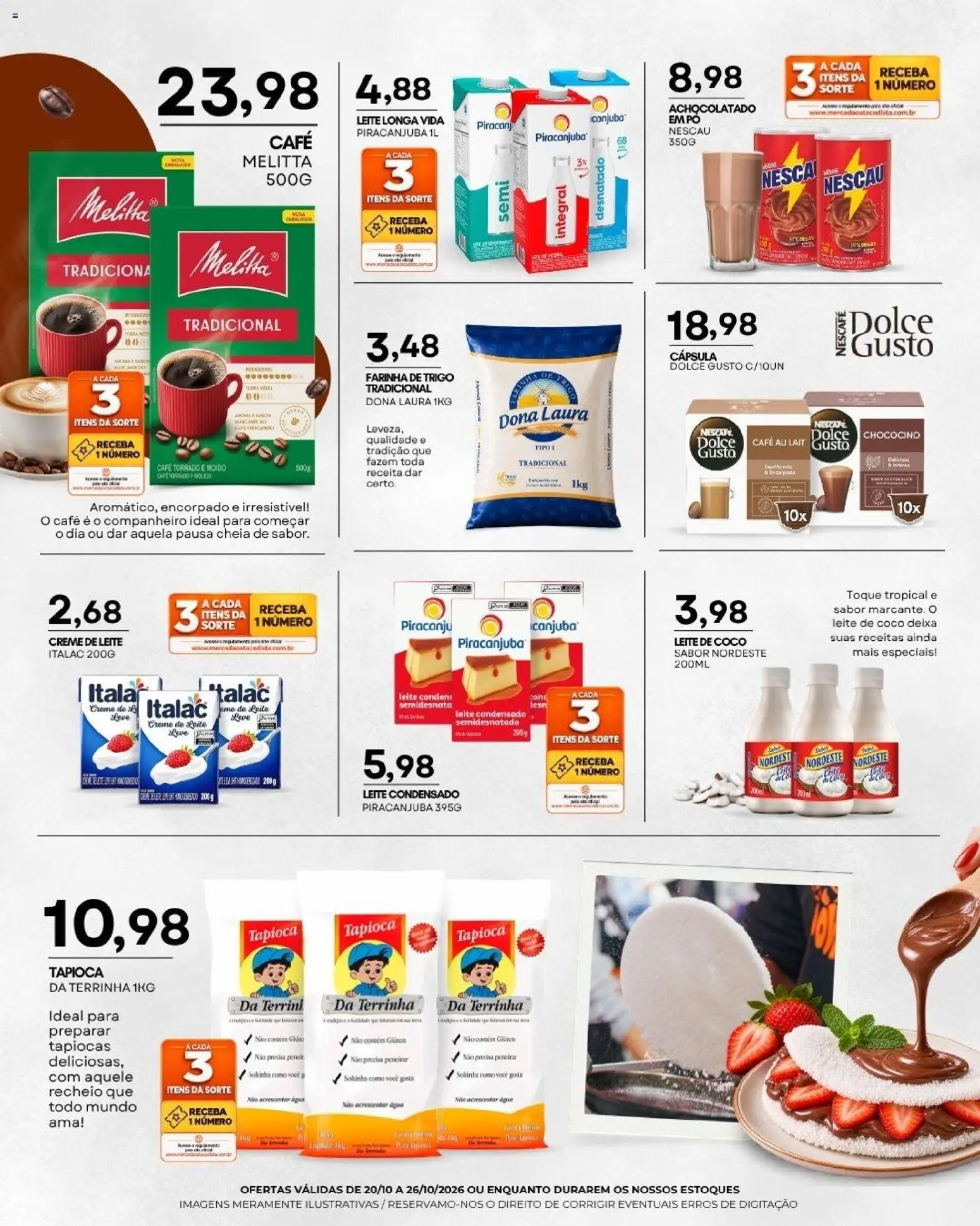Mercadão Atacadista Folheto - válido de 20/10/2026 | Página: 8