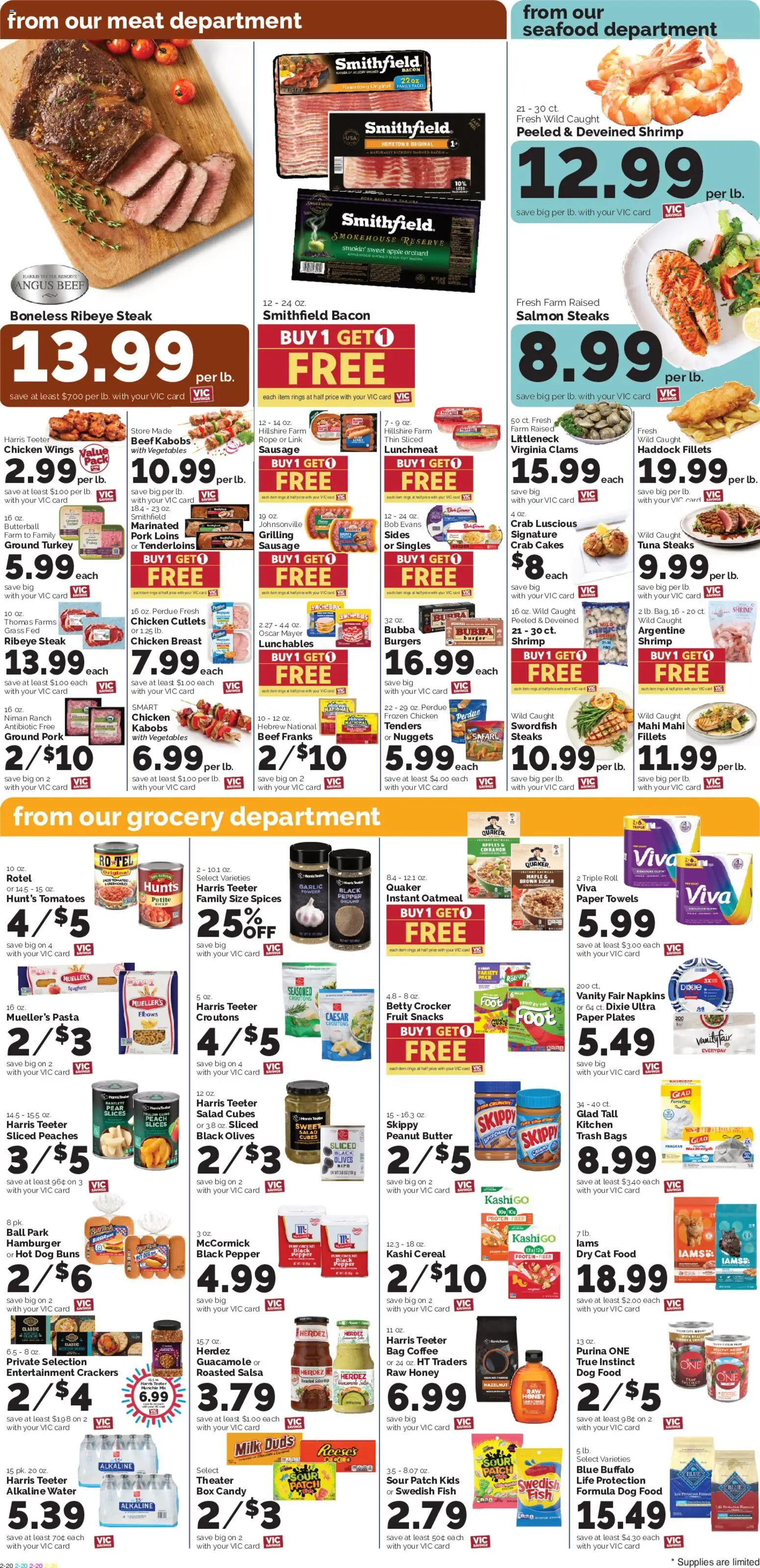Harris Teeter Weekly Ad - NC - valid from 09/02/2026 | Page: 5 | Products: Wc, Peanut butter, Paper towels, Bag