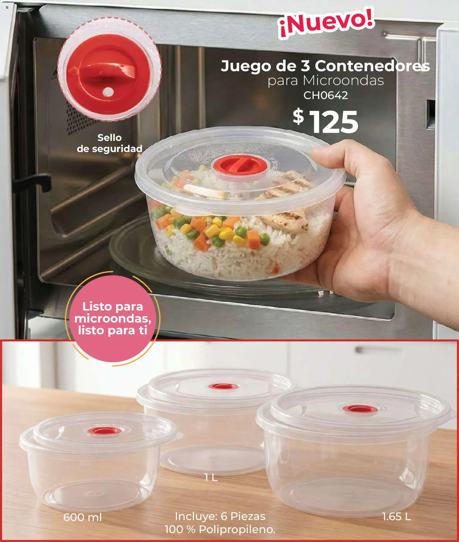 Nuevas ofertas de Colchas Concord válidas en toda la República Mexicana desde el 01.05.2026. ¡Encuentra las mejores ofertas en Colchas Concord catálogo Concord home! | Página: 29 | Productos: Juego, Microondas