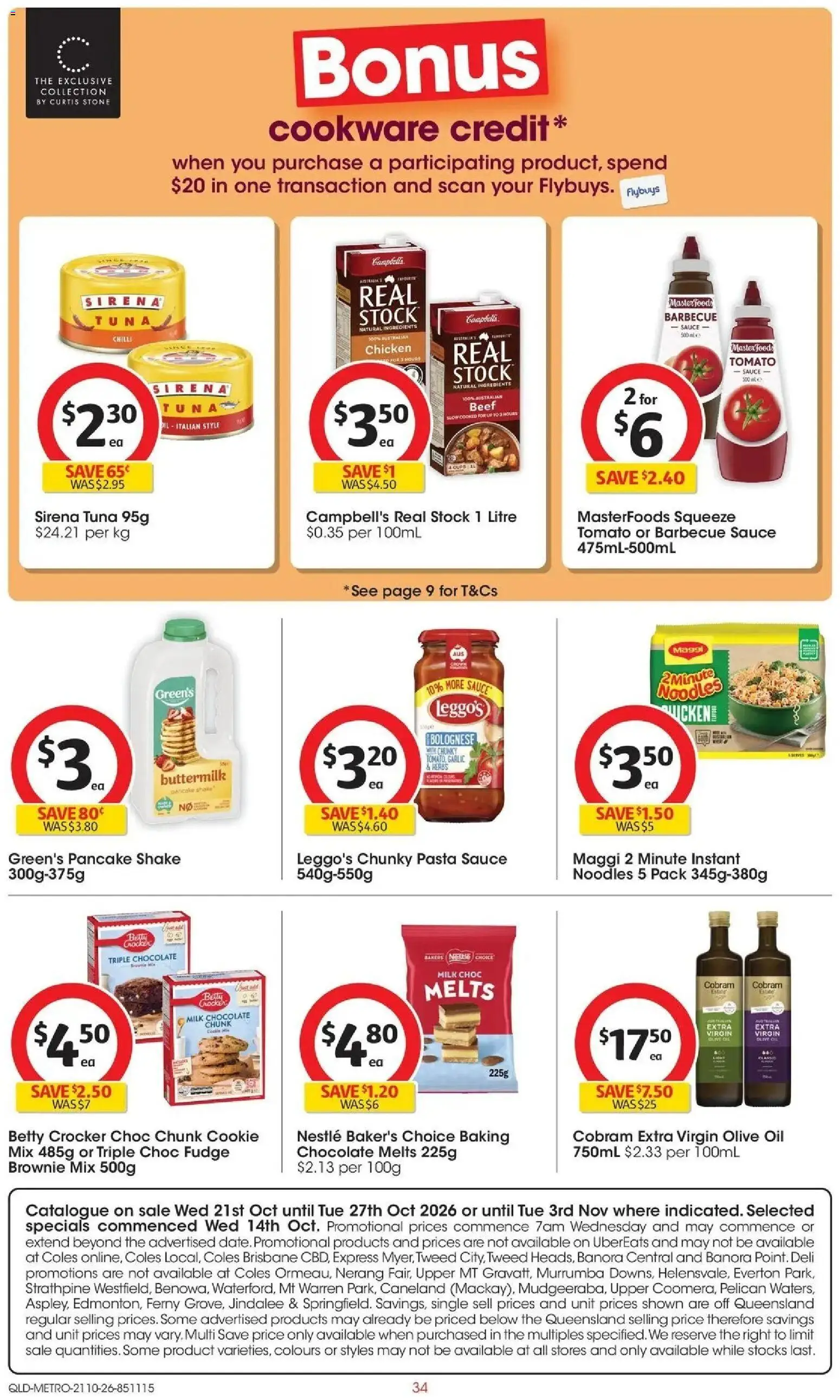 ﻿Coles catalogue valid from 21/10/2026 > Online Australia | Page: 34