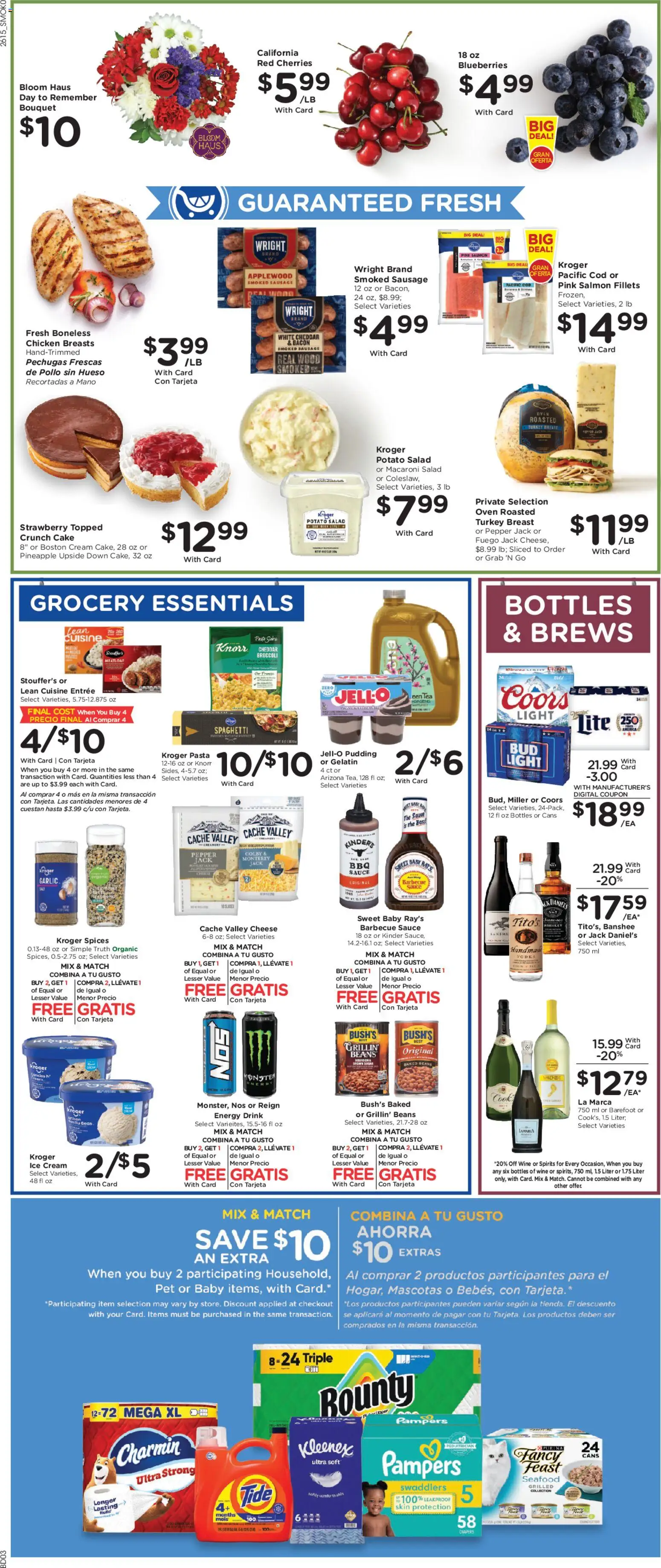 Smith's Weekly Ad - WY - valid from 13.05.2026 | Page: 5 | Products: Cherries, Cookies, Pepper, Sausage