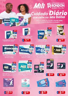 Supermercados Rondon ofertas Mili - Pré-Visualização do folheto da loja Supermercados Rondon, válido de 22.05.2026