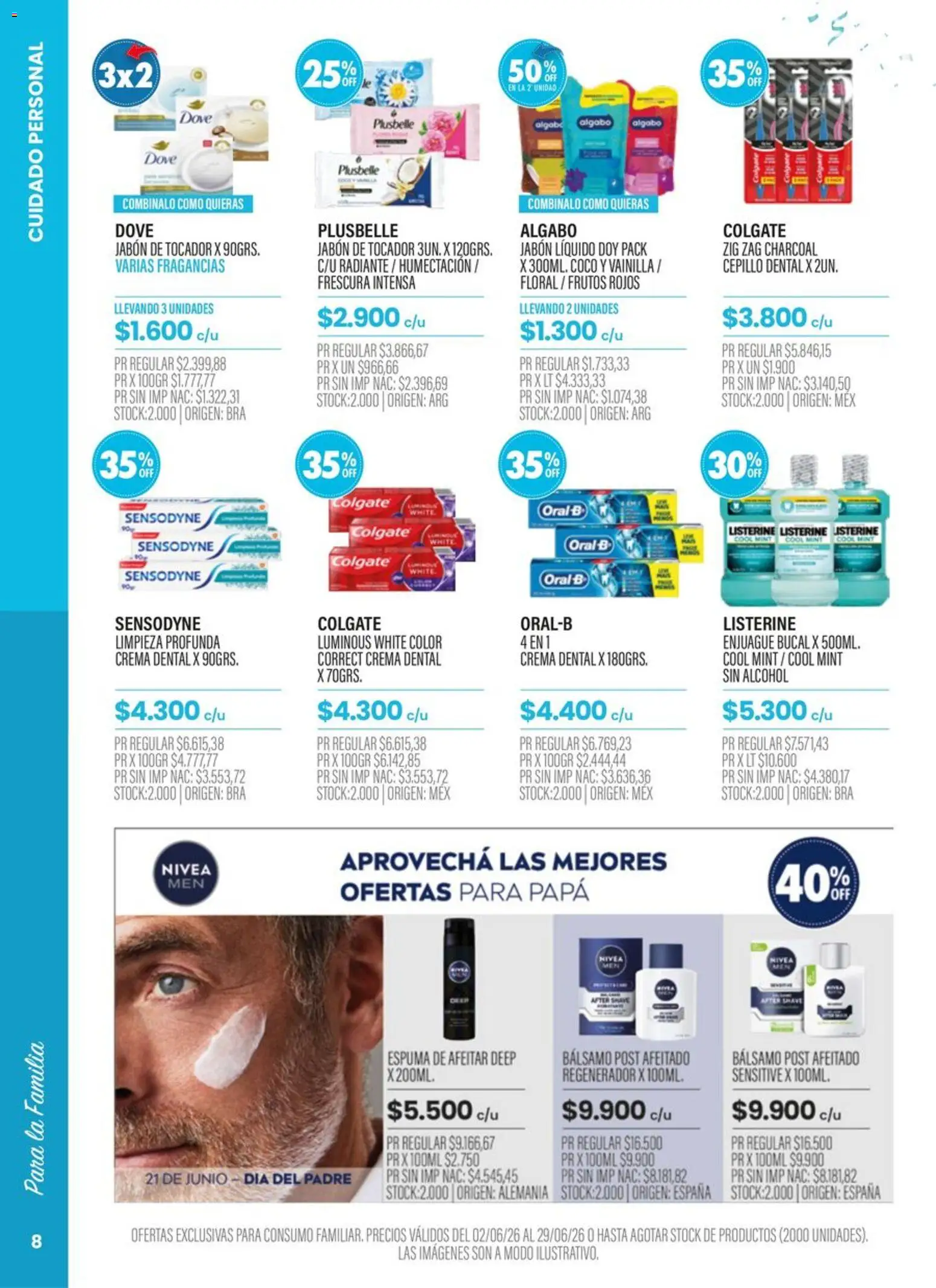 Pigmento - Golazo de ofertas │ válido desde el 02.06.2026 | Página: 8 | Productos: Jabón líquido, Cepillo, Bálsamo, Radiante