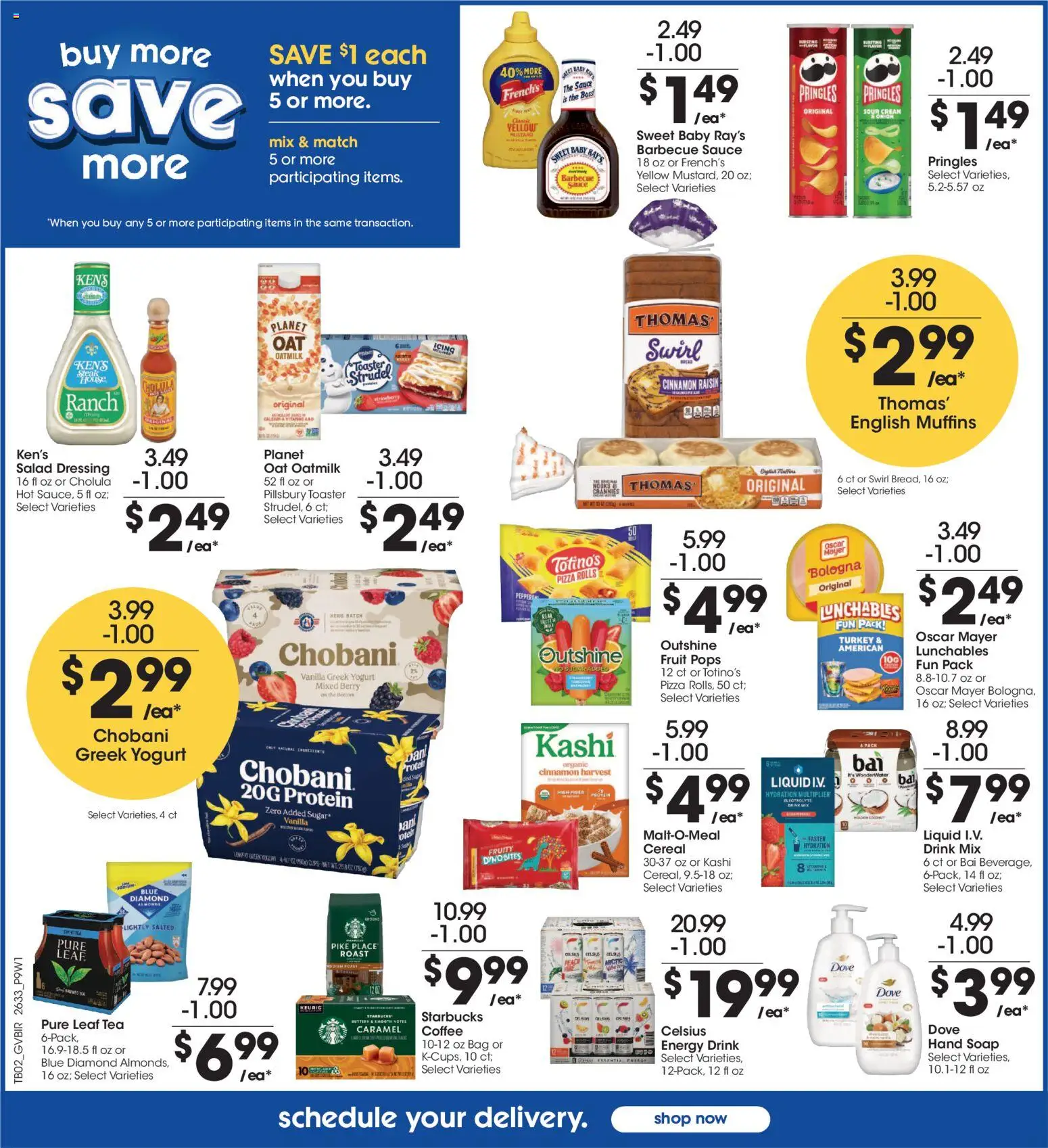 Kroger Ad - valid from 09/16/2026 | Page: 3 | Products: Sauce, Sugar, Dressing, Bag