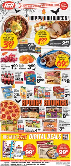 Preview of IGA weekly ads valid from 10/28/2026