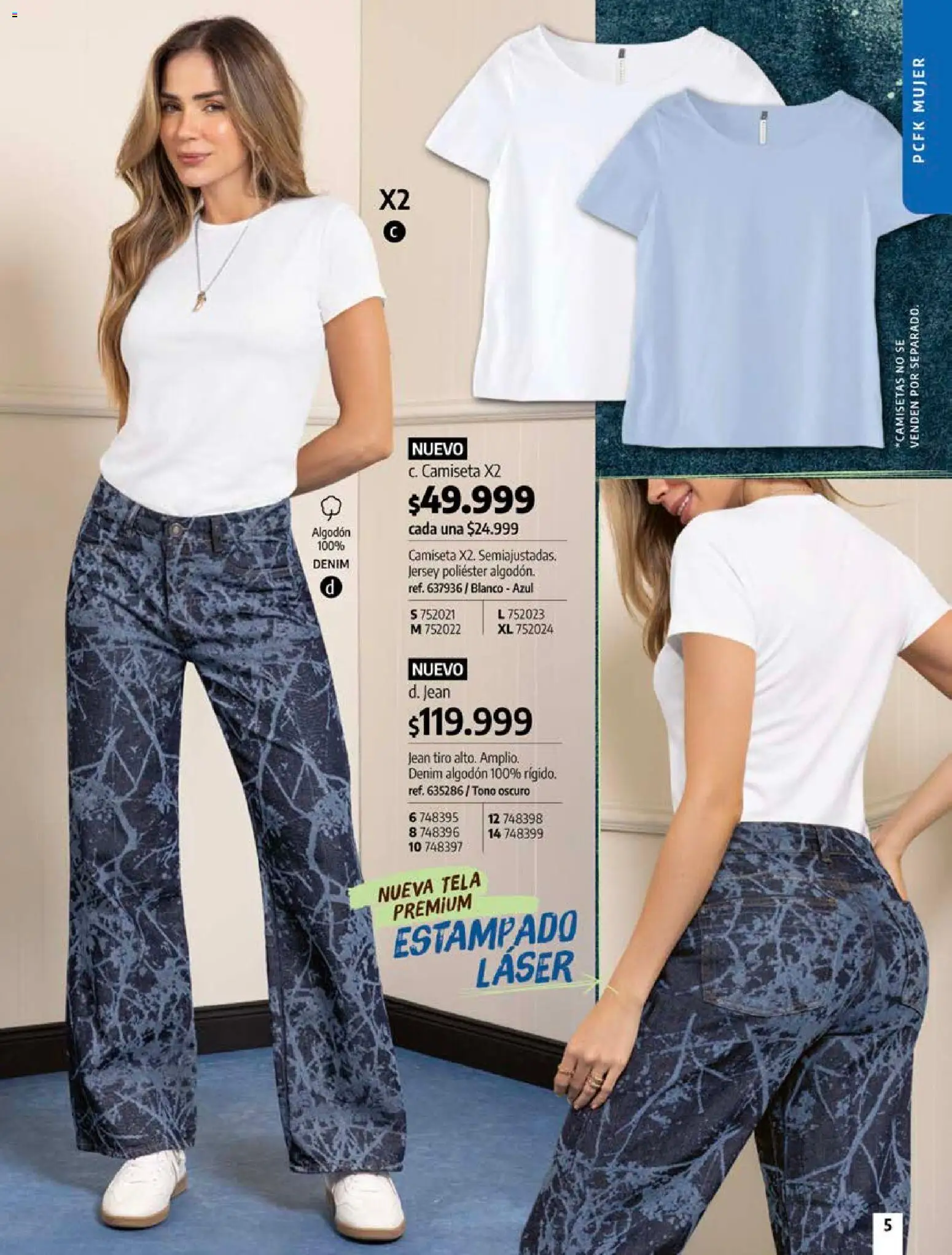 Pacifika revista - valida desde el 12/07/2026 | Página: 5 | Productos: Algodón, Jean, Camiseta