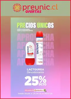 Preunic Ofertas válido desde el 24.06.2026 | Página: 8 | Productos: Desodorante