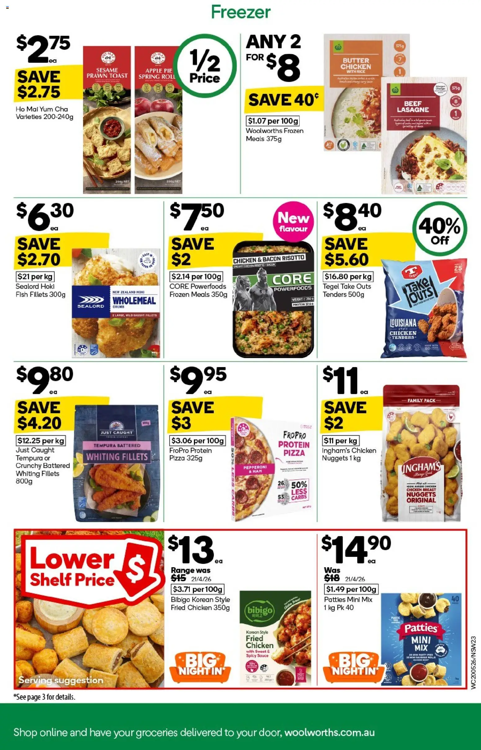 Woolworths catalogue - valid from 20.05.2026 | Page: 23 | Products: Shelf, Ham, Fish, Beef