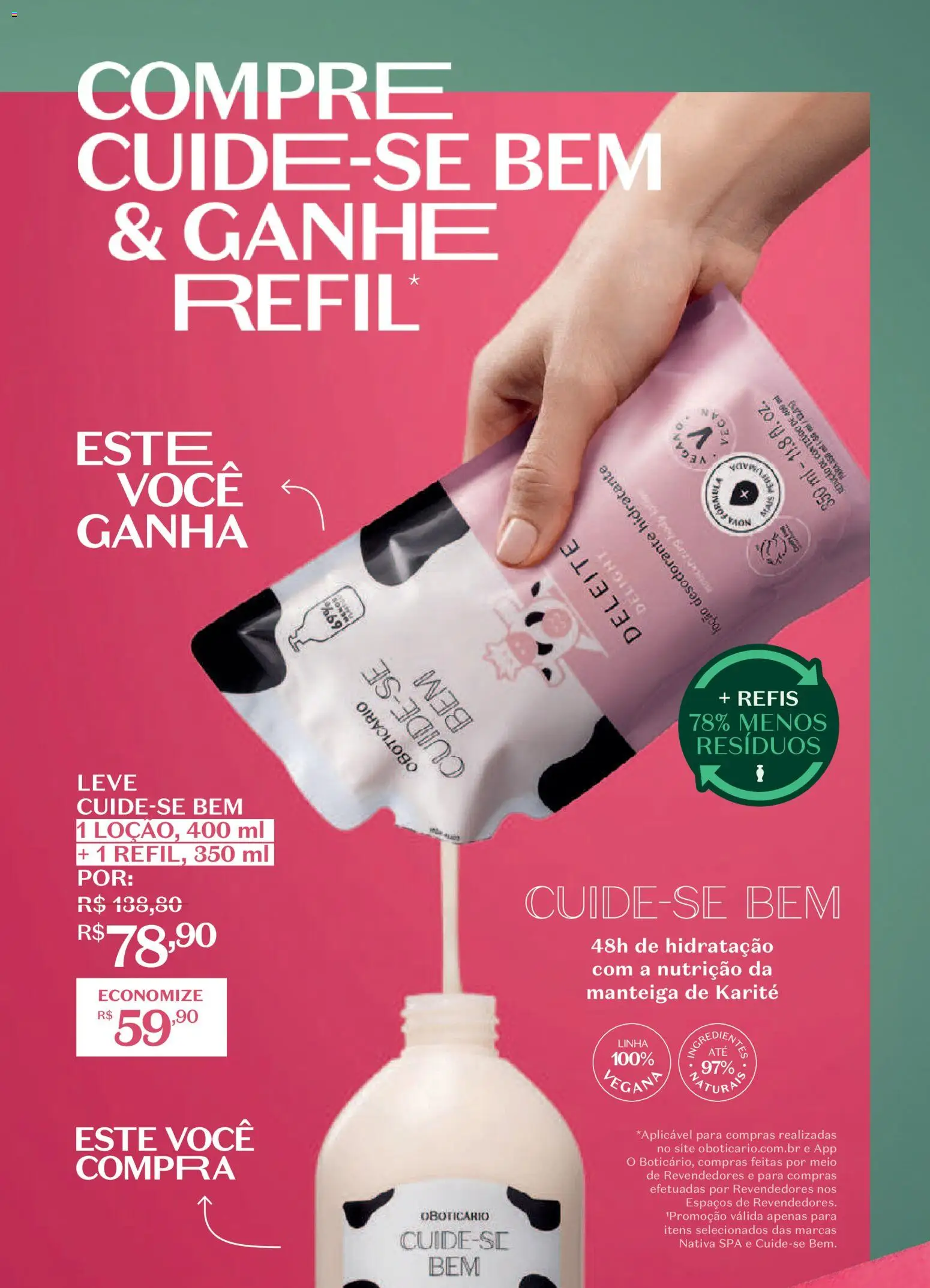 O Boticário Folheto - válido de 29/06/2026 | Página: 4 | Produtos: Desodorante, Manteiga