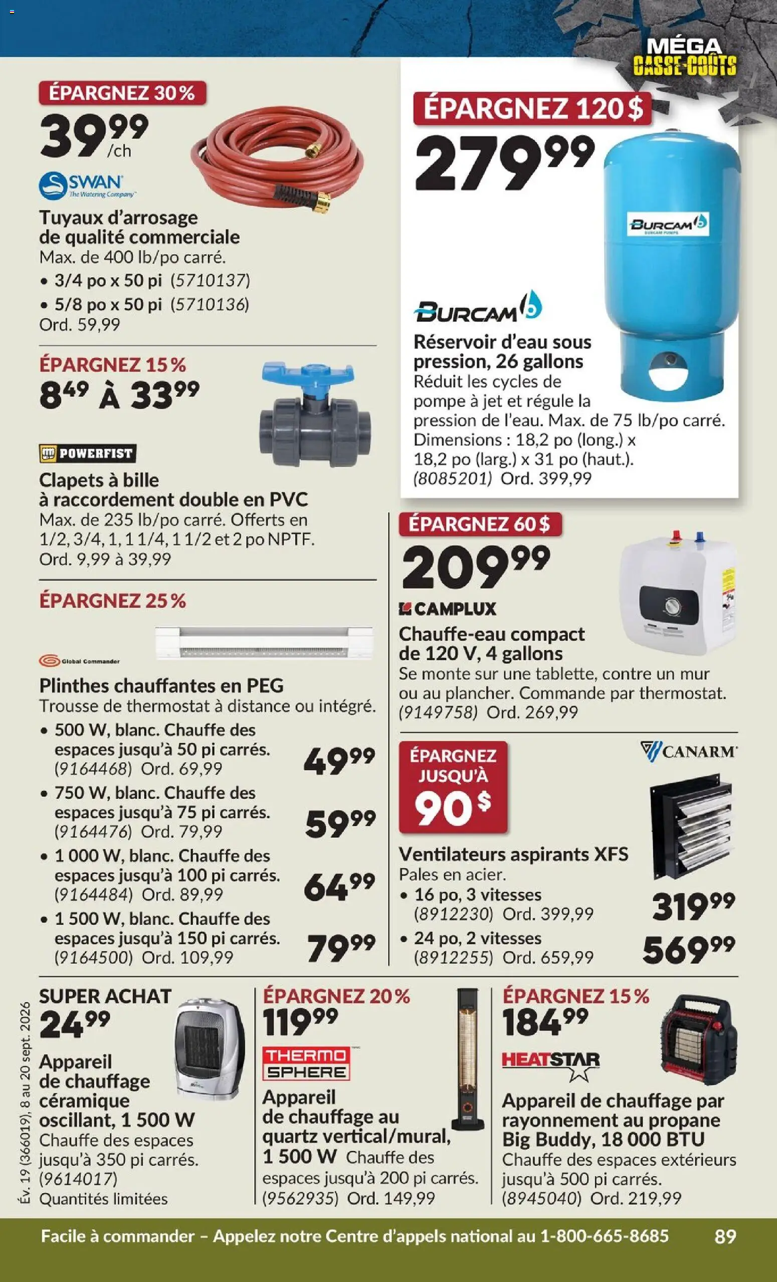 Princess Auto flyer valid from Sep 8, 2026 | Page: 93