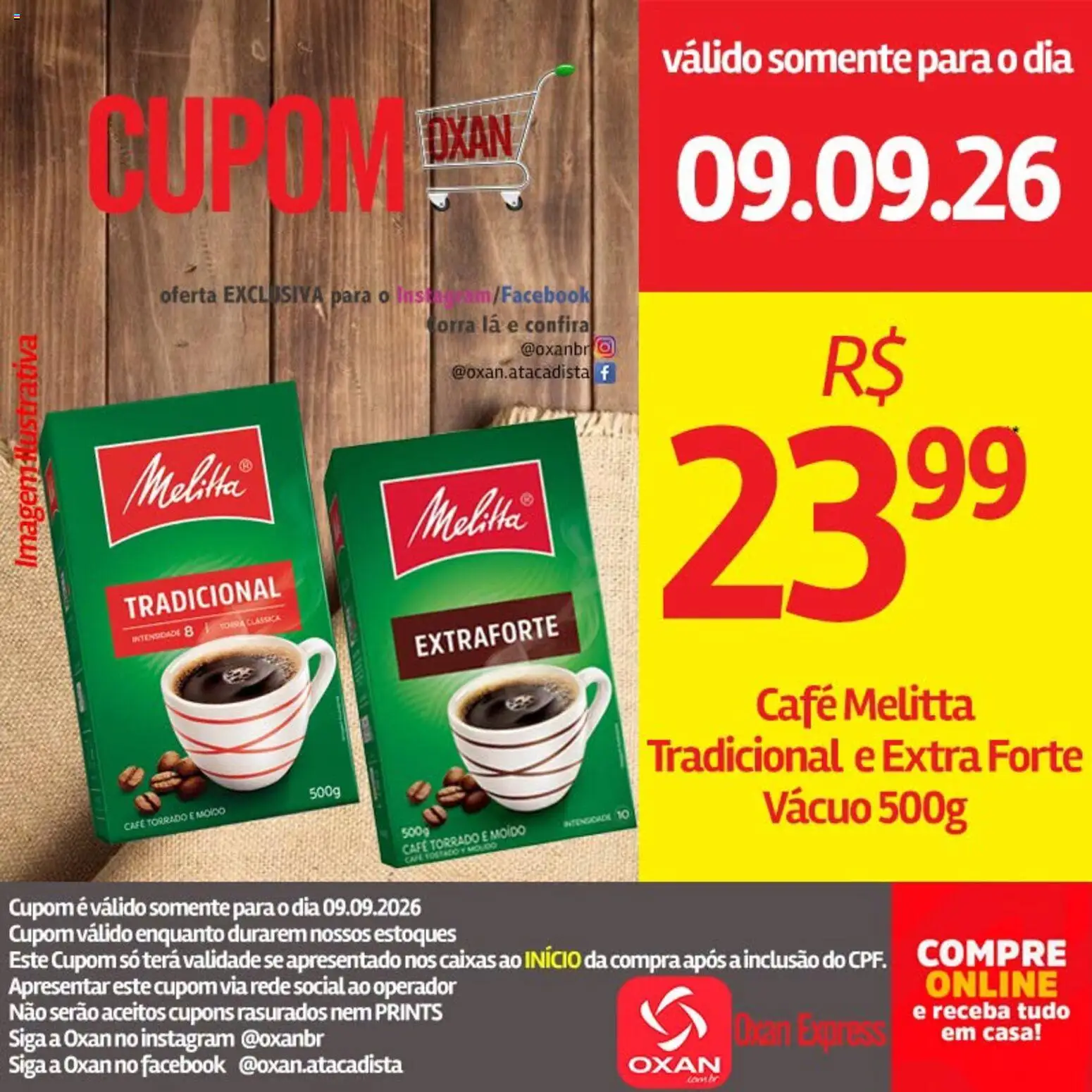 Oxan Atacadista Folheto - válido de 09/09/2026 | Página: 6 | Produtos: Café