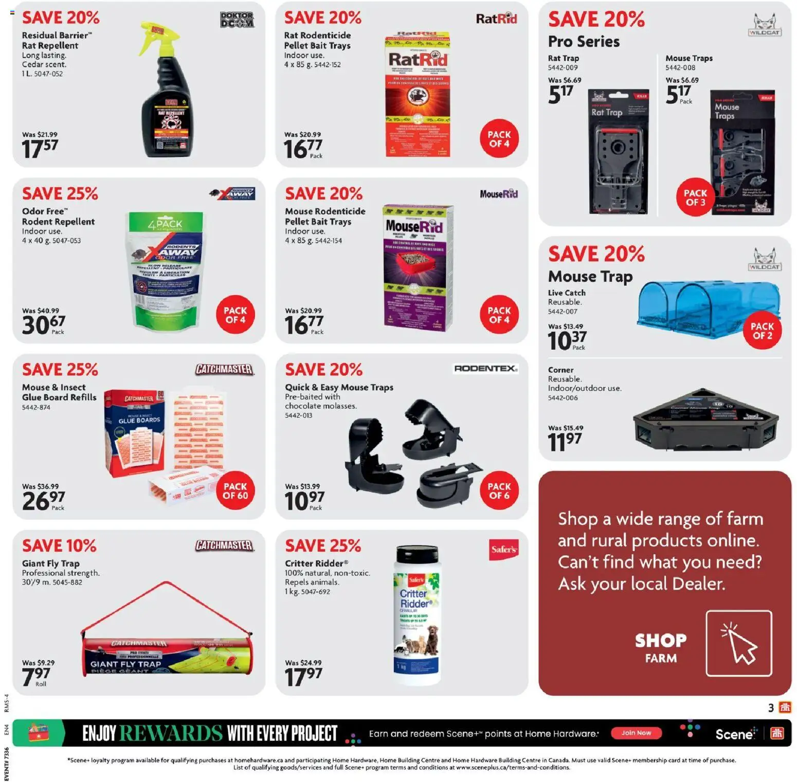 Home Hardware flyer valid from Sep 3, 2026 | Page: 3 | Products: Mouse, Chocolate