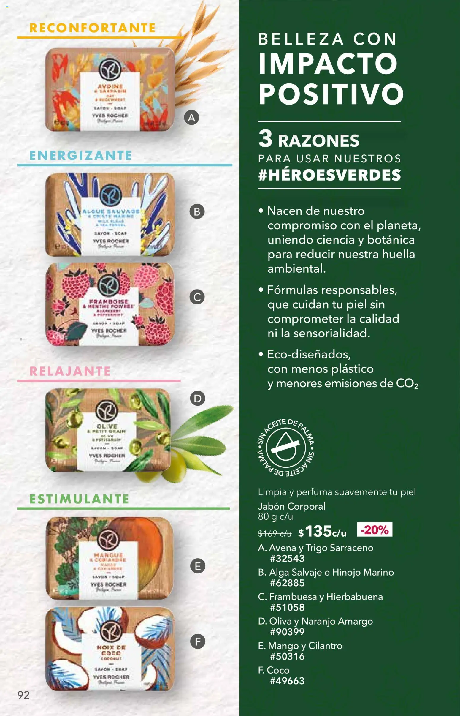 Nuevas ofertas de Yves Rocher válidas en toda la República Mexicana desde el 02.06.2026. ¡Encuentra las mejores ofertas en Yves Rocher campaña 8 2026! | Página: 94