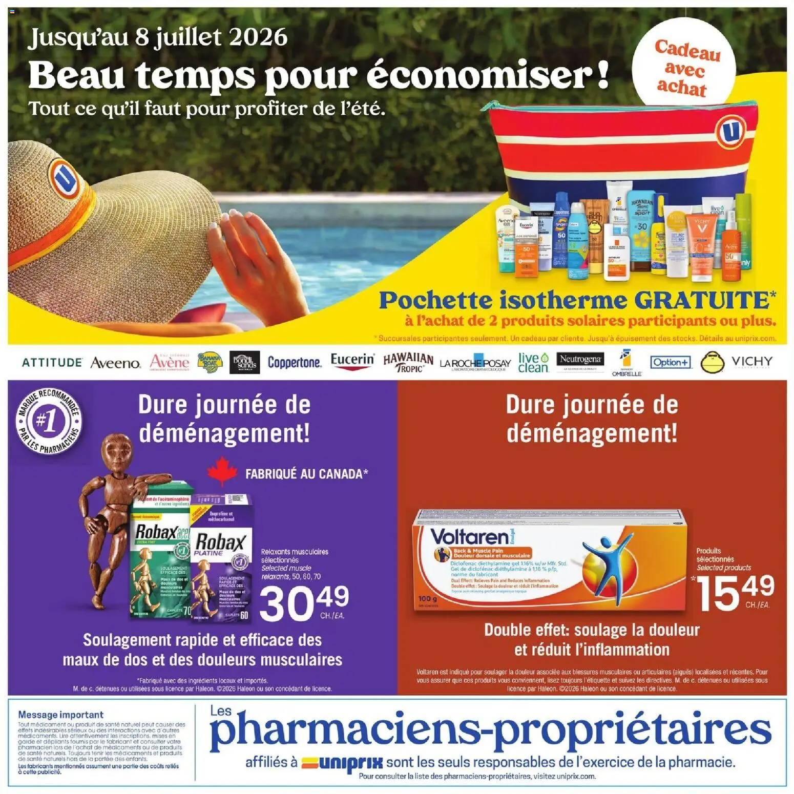 Uniprix flyer valid from Jun 25, 2026 | Page: 7