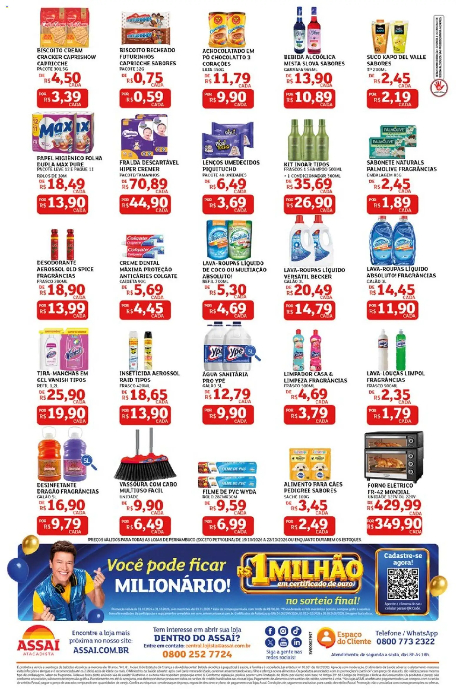 Assaí Atacadista Folheto - válido de 19/10/2026 | Página: 2