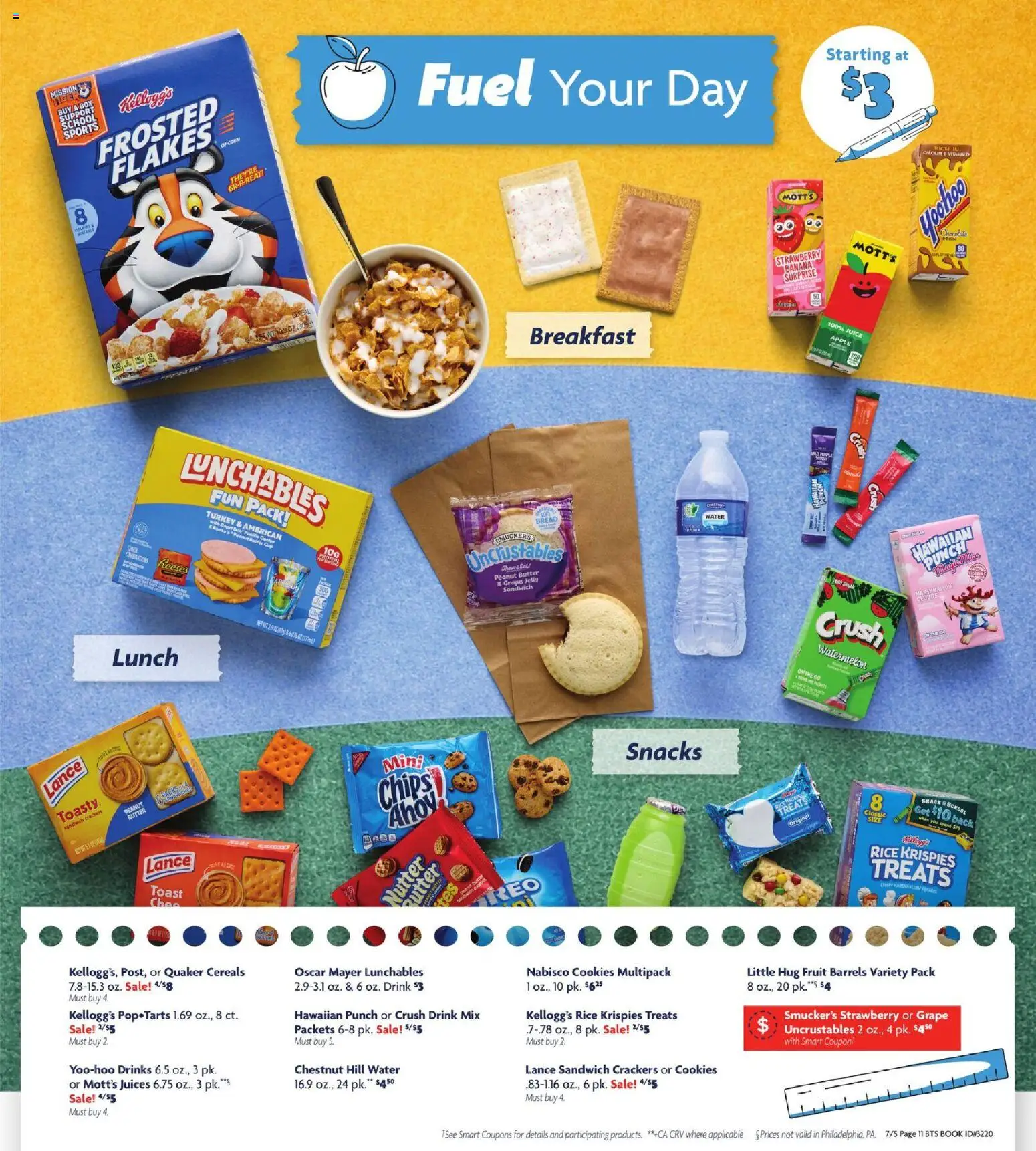 Family Dollar Back to School Book - valid from 07/05/2026 | Page: 10 | Products: Butter, Rice, Water, Watermelon