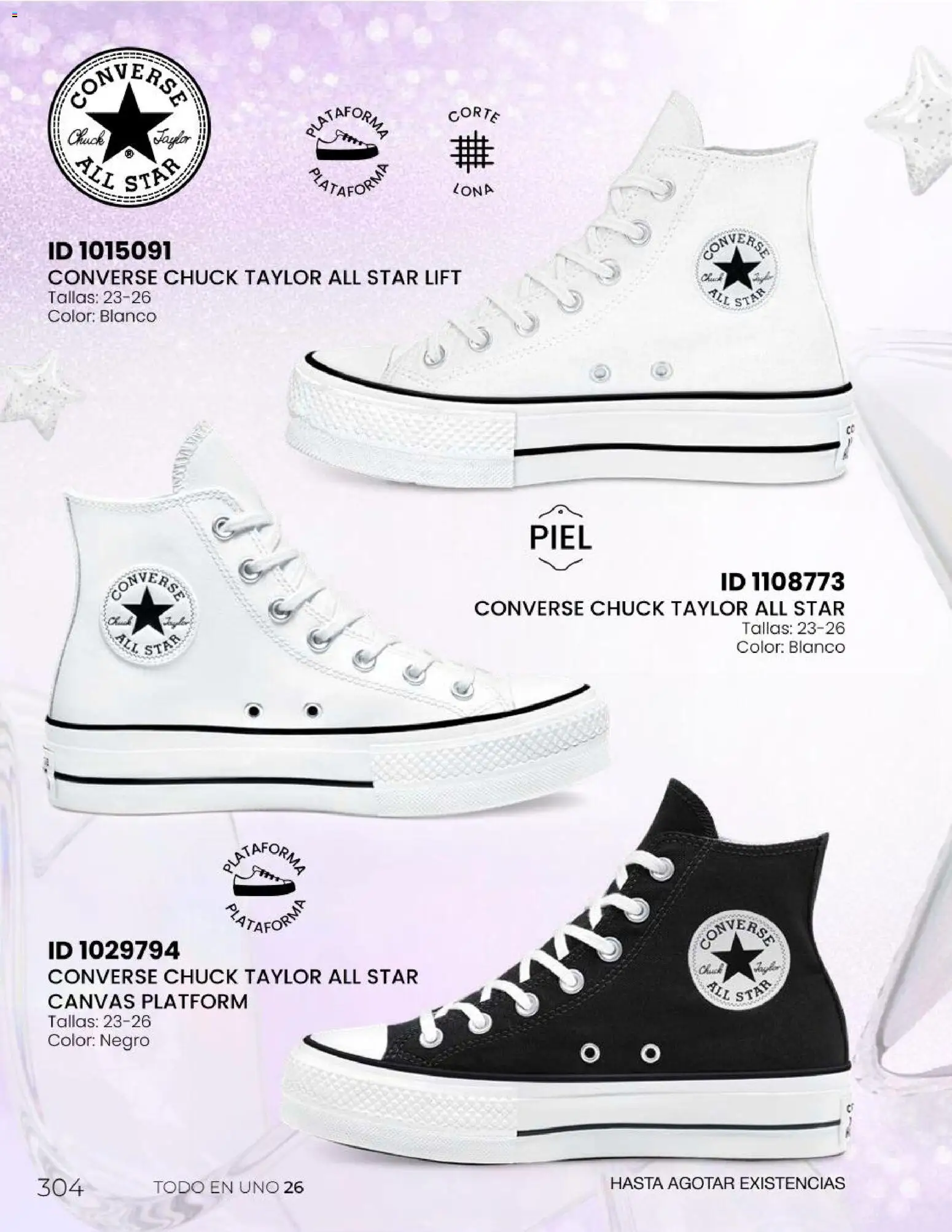 Nuevas ofertas de Price Shoes válidas en toda la República Mexicana desde el 06.05.2026. ¡Encuentra las mejores ofertas en Price Shoes catálogo Todo en uno! | Página: 304 | Productos: Lona
