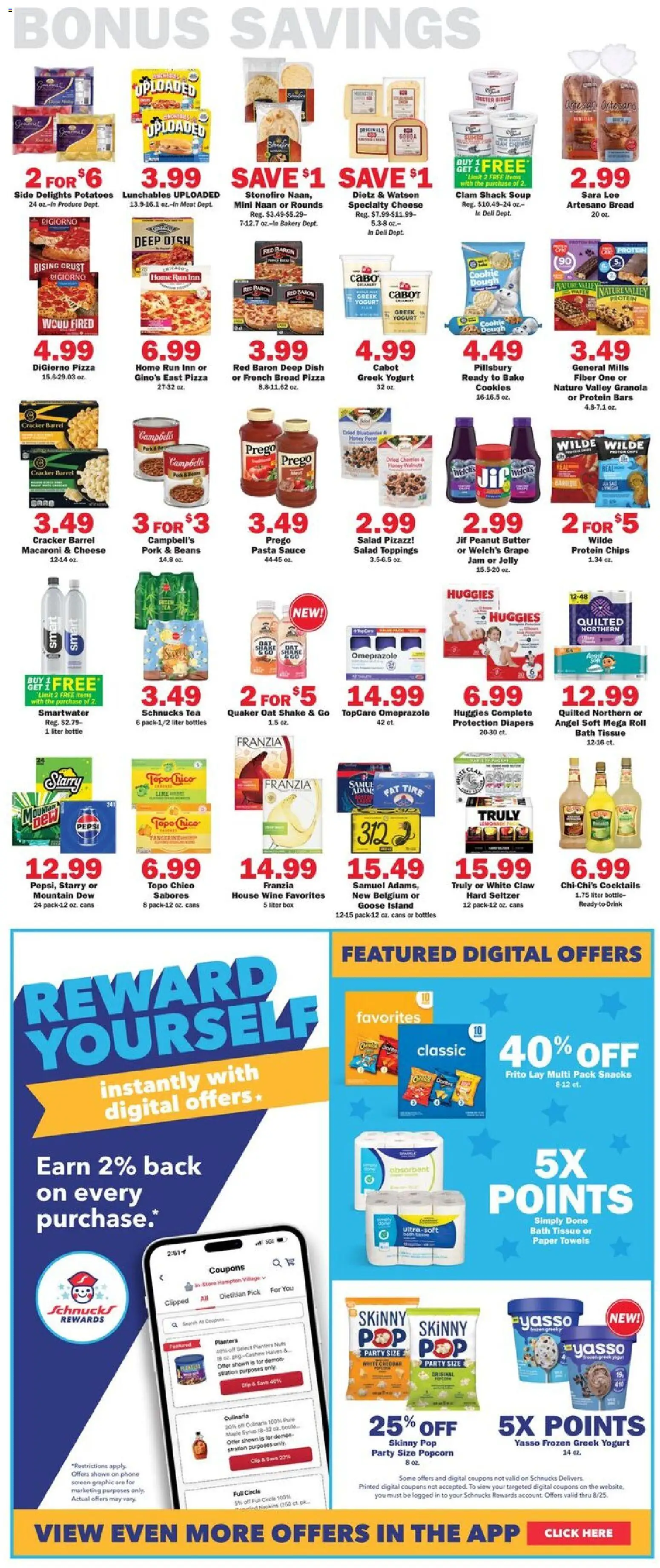 Schnucks Weekly Ad - valid from 08/19/2026 | Page: 5 | Products: Bakery, Tire, Wine, Dough