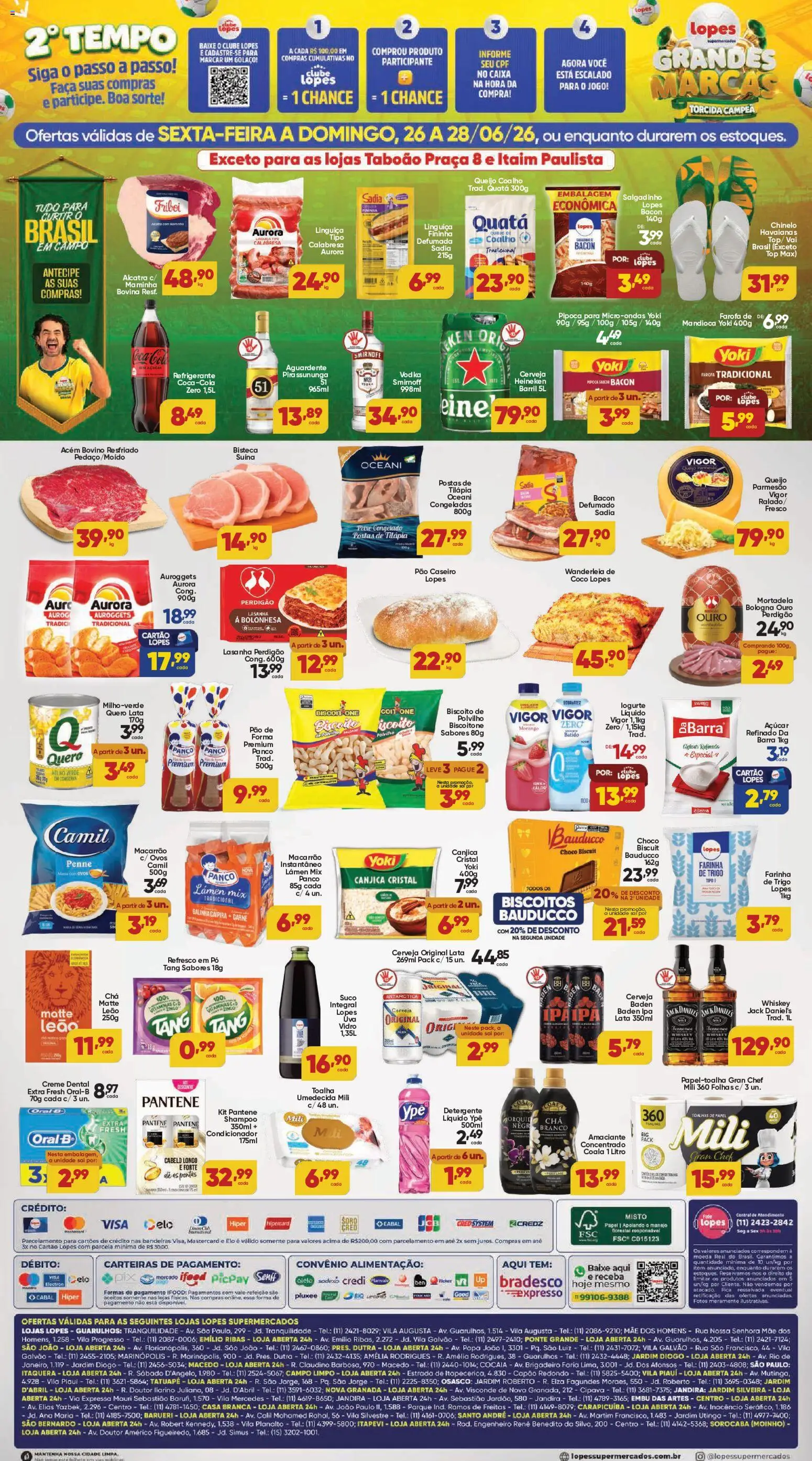 Lopes Supermercados Folheto - válido de 26/08/2026 | Página: 2