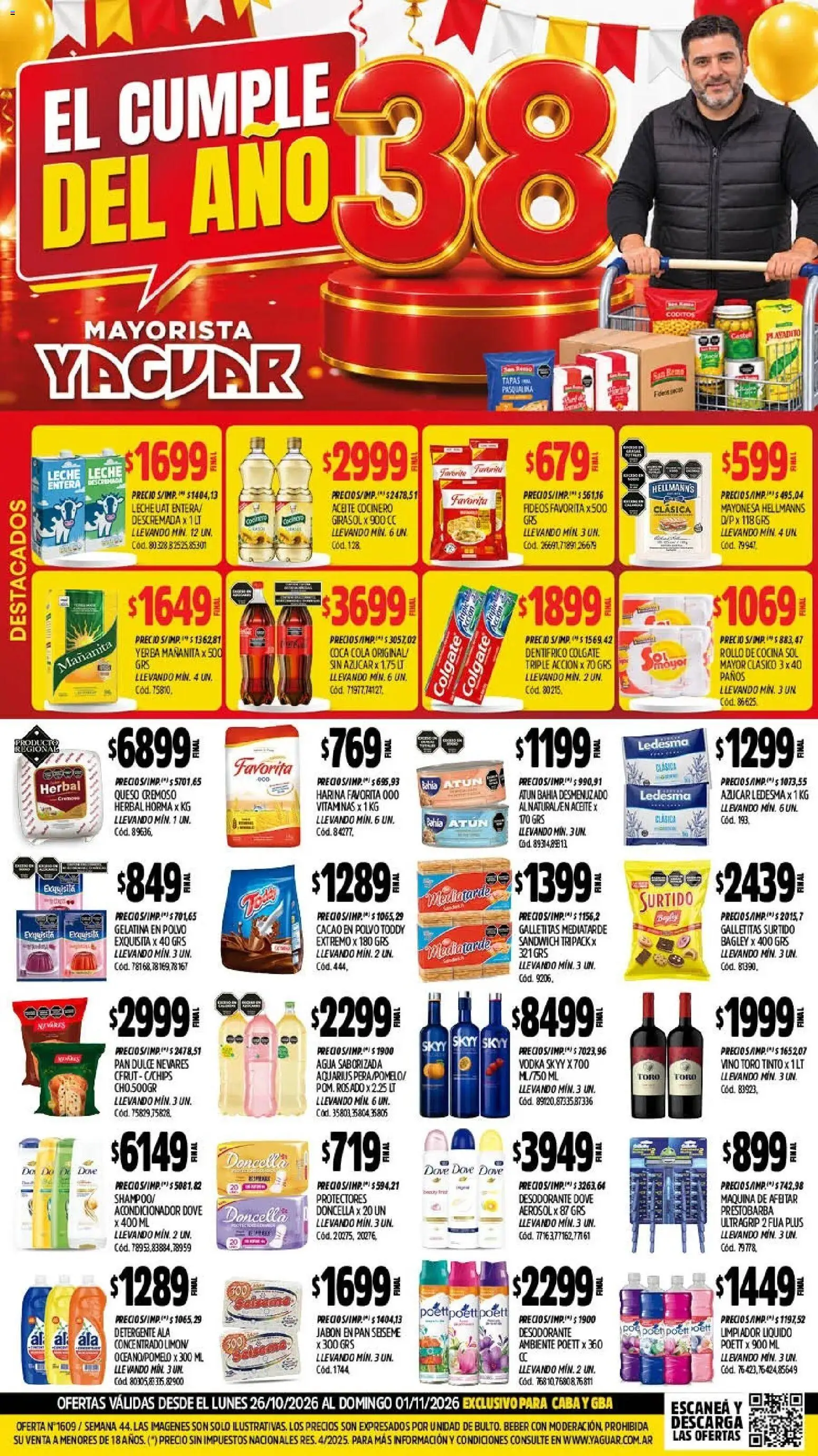 Folleto Yaguar - Página 1 - Ofertas válidas hasta el 1 de noviembre de 2026