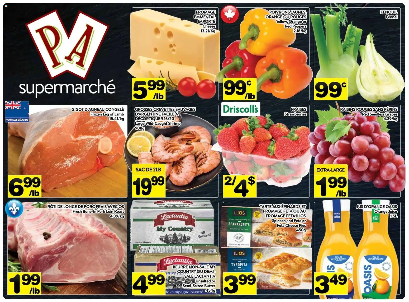 Pa Supermarche Monday, October 5 Price Drop
