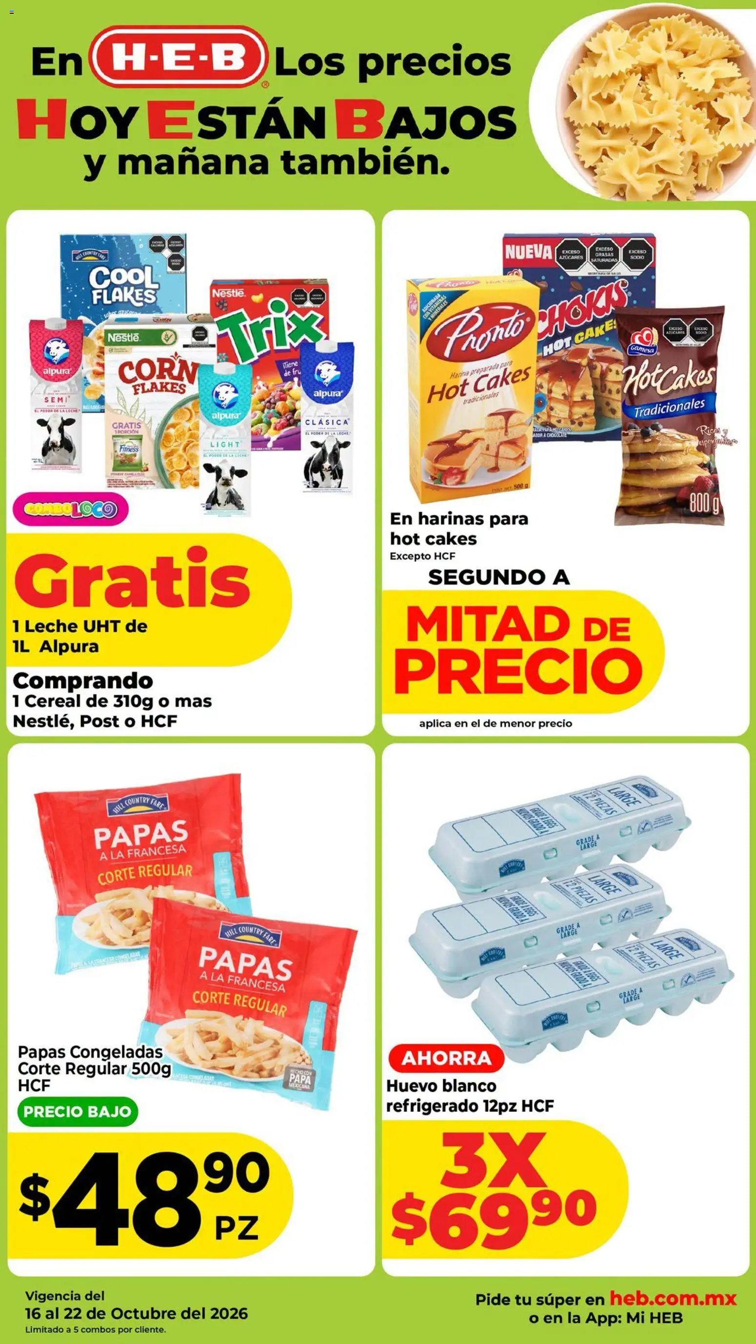 Nuevas ofertas de H-E-B válidas en toda la República Mexicana desde el 16/10/2026. ¡Encuentra las mejores ofertas en H-E-B folleto! | Página: 6