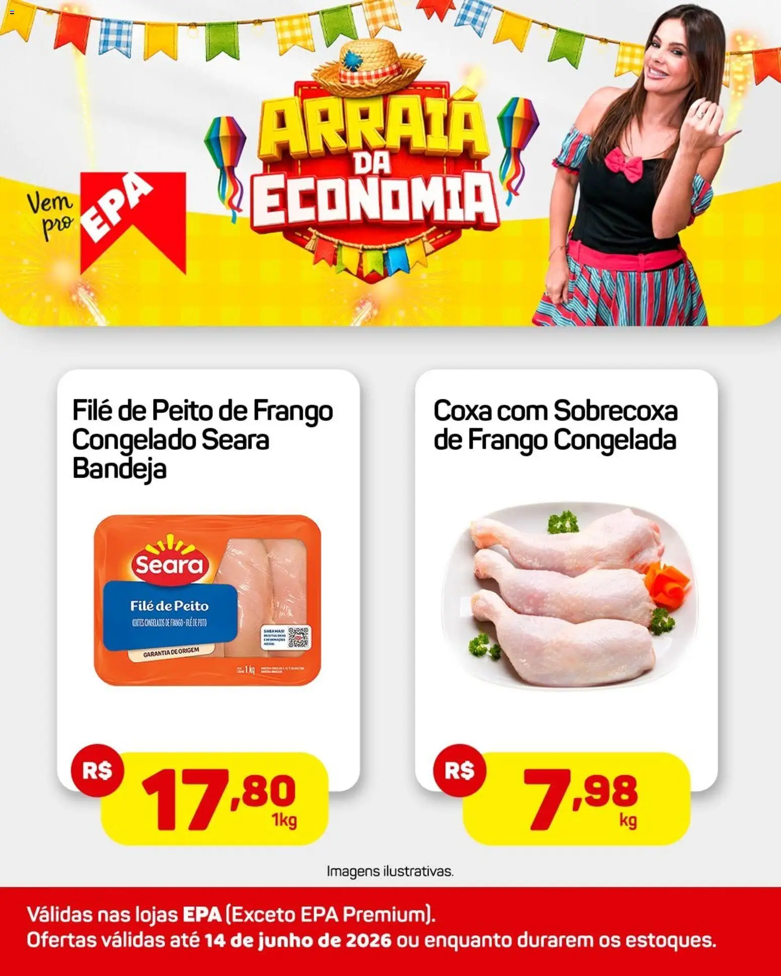 EPA Folheto - válido de 08.06.2026 | Página: 3 | Produtos: Bandeja, Frango, Peito de frango