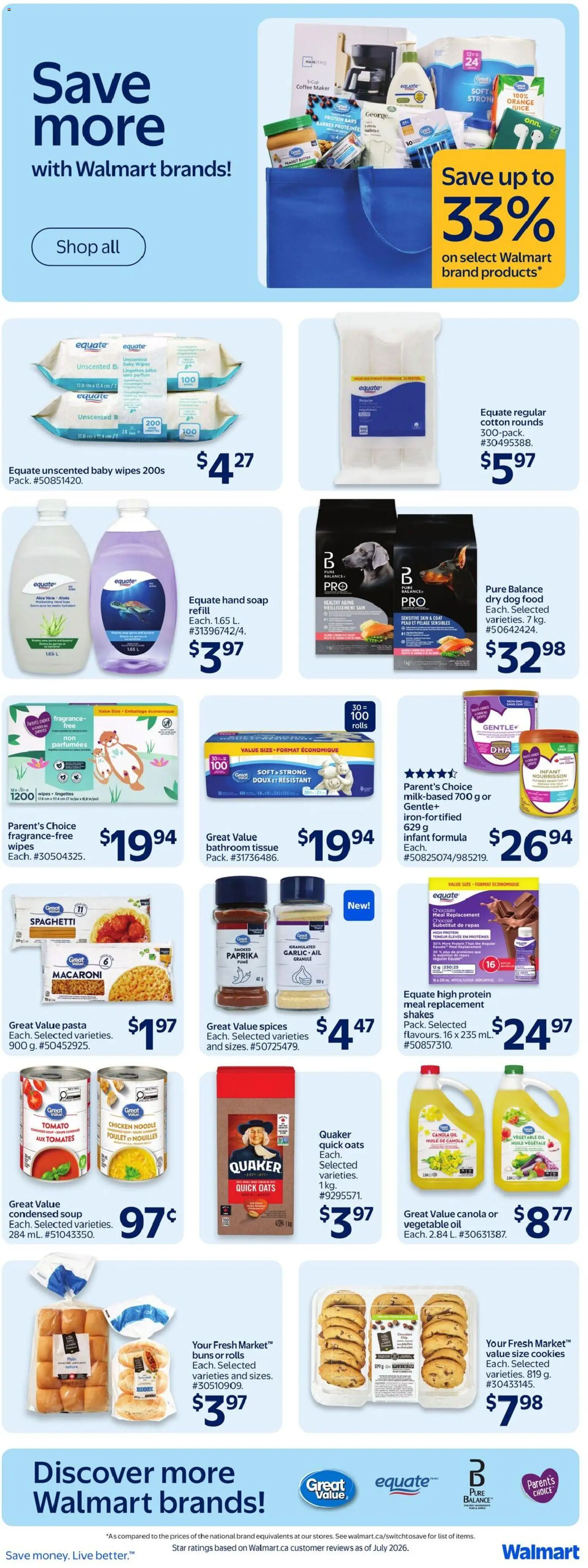 Walmart flyer valid from Sep 3, 2026 | Page: 10