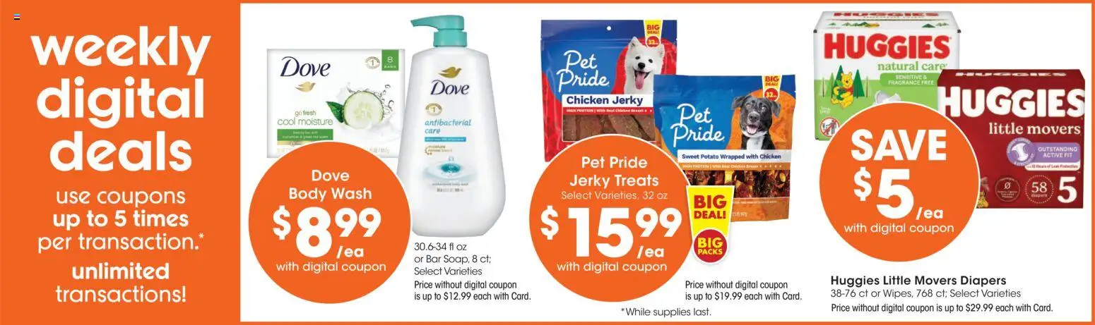 King Soopers Weekly Ad - valid from 09/09/2026 | Page: 3 | Products: Diapers, Fragrance, Jerky, Chicken