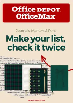 Preview of Office Depot weekly ads valid from 10/04/2026