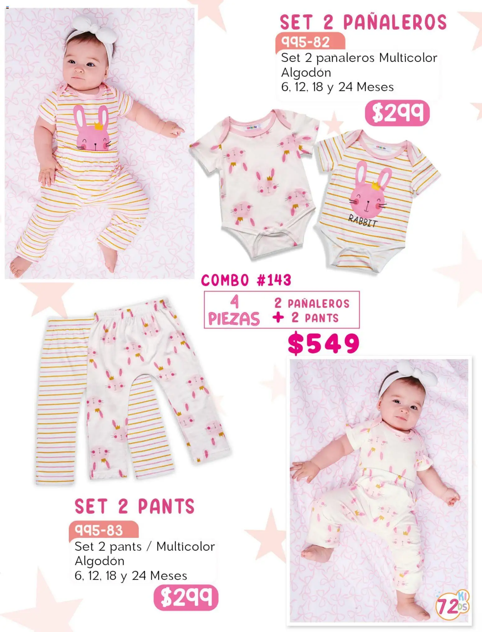 Nuevas ofertas de Cklass válidas en toda la República Mexicana desde el 08/07/2026. ¡Encuentra las mejores ofertas en Cklass catálogo Kids niña! | Página: 79 | Productos: Algodón, Pants