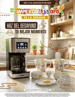 Ara Imperdibles ara de la semana -  Vista previa de la revista de la tienda Ara valido desde el 14.05.2026