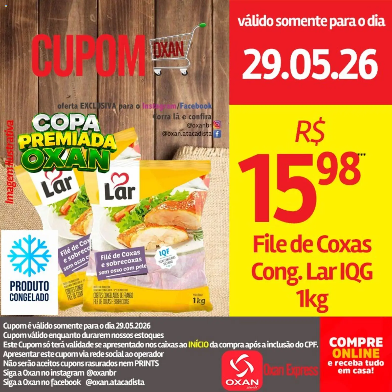Oxan Atacadista Folheto - válido de 29.05.2026 | Página: 8 | Produtos: Copa, Frango
