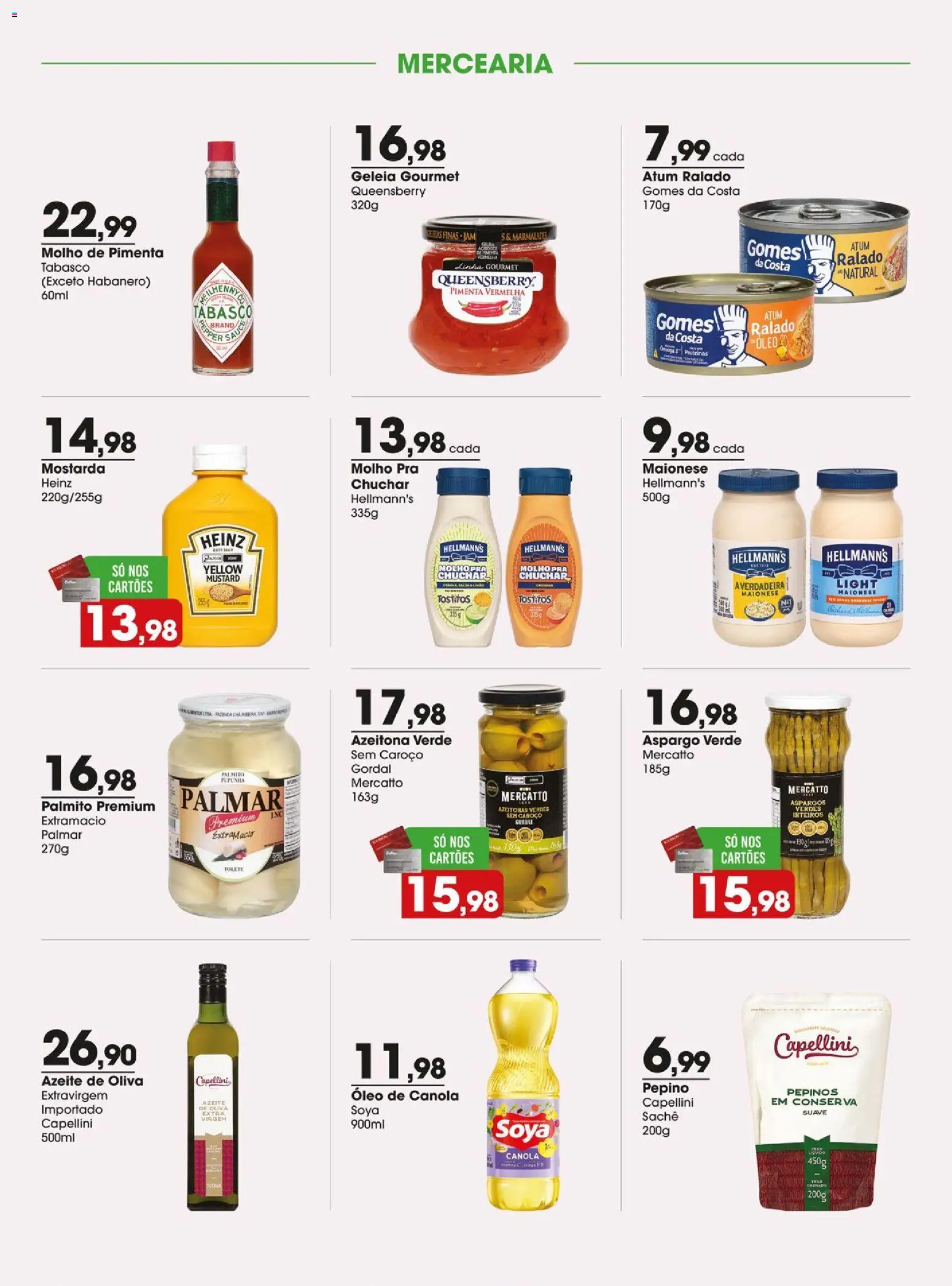 Zaffari Folheto - válido de 14/07/2026 | Página: 3 | Produtos: Ômega 3, Gomes da costa, Geleia, Atum