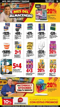 Vista previa Yaguar catálogo válido desde el 07/09/2026 | Página: 20 | Productos: Fósforos, Encendedor, Esponja, Snacks