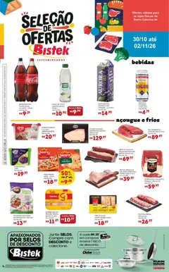 Bistek Supermercados ofertas Seleção - Pré-Visualização do folheto da loja Bistek Supermercados, válido de 30/10/2026
